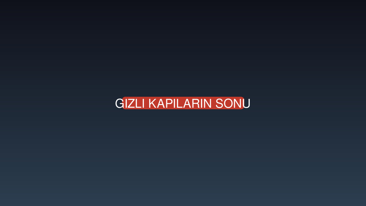 Estetik Tuzaklar: Görünmez Kapıların Sonu